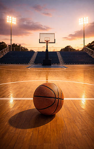 Basketball court at Suncity Monarch
