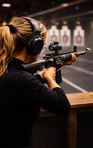 Shooting range at Suncity Monarch